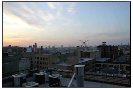 Rooftop sunset, part the 855