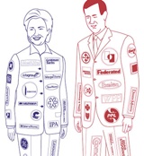 Political NASCAR suit