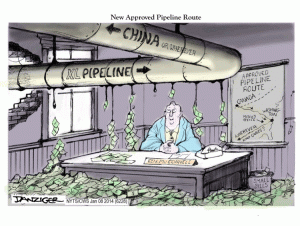 New Approved Keystone XL Pipeline Route
